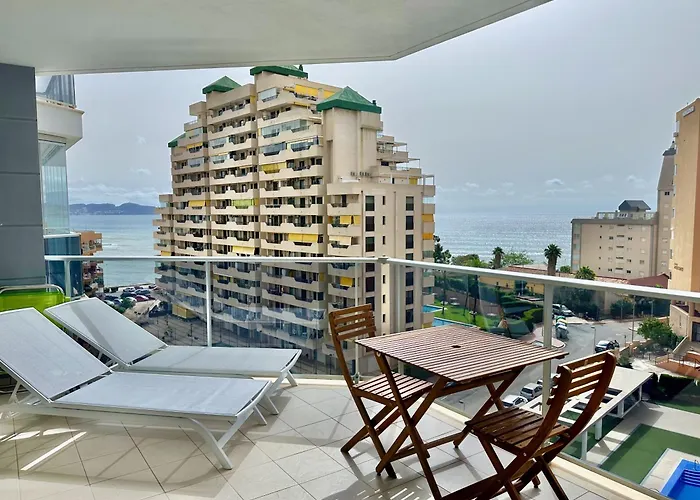 Clubrent - Entremares, Magnificent With Sea Views Apartment Calpe